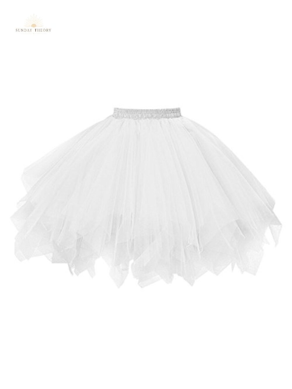 Tulle Bubble Hem Petticoat Tutu Skirt Vintage Ballet Dance